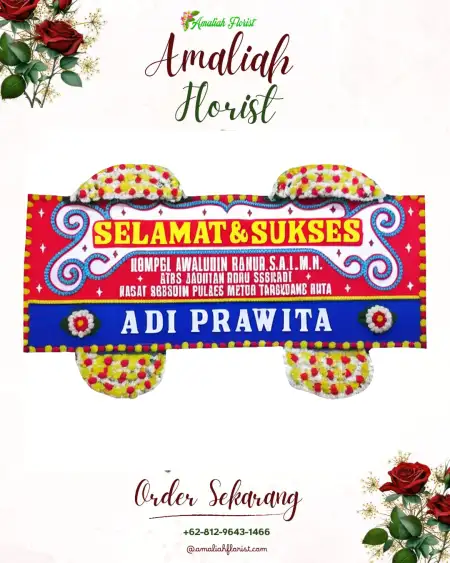 Papan Bunga Ucapan Selamat Sumay